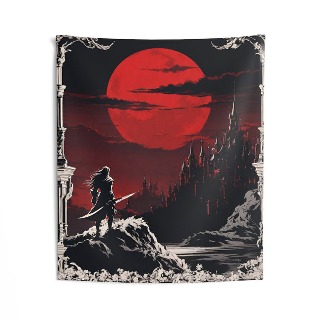 A DESTINY AWAITS TO BE FULFILLED Video Game Inspired Art Tapestry