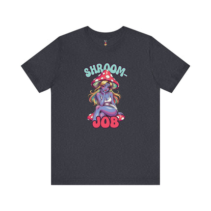 SHROOM JOB T-Shirt Provocative Seductive Sexy Cartoon Tee