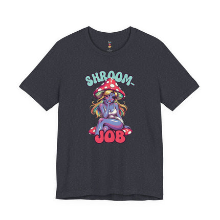 SHROOM JOB T-Shirt Provocative Seductive Sexy Cartoon Tee