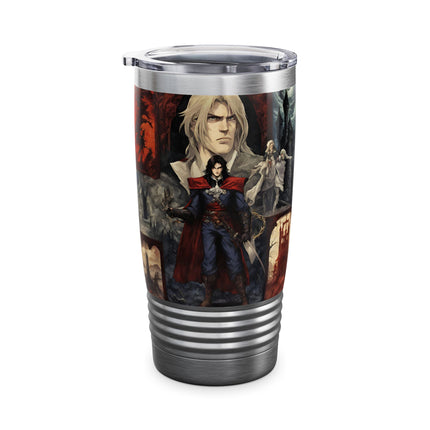 A LEGEND RISES IN THE LEGACY OF HIS FATHER Tumbler - Video Game Inspired Collage Cup