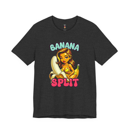 BANANA SPLIT T-Shirt Provocative Seductive Sexy Cartoon Tee