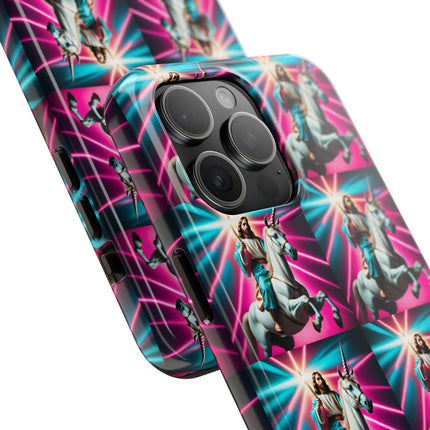 JESUS RIDES AGAIN Phone Case