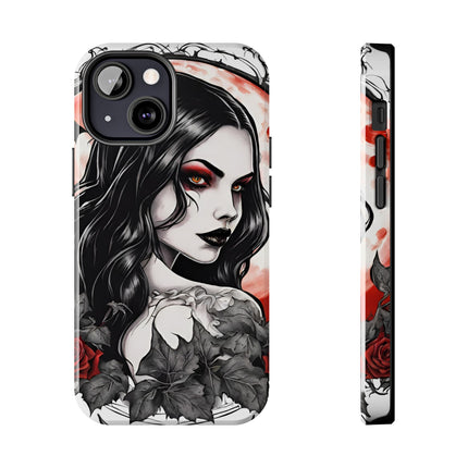 VAMPIRESS UNDER THE BLOOD MOON Phone Case