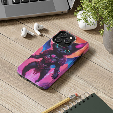 ELECTRIFIED HYBRID BAT CAT Phone Case