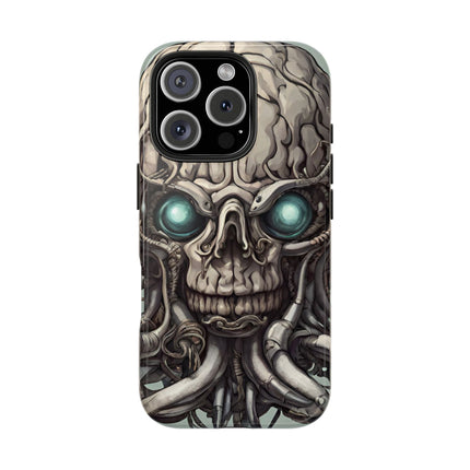 ALIEN IRON TENTACLED SKULL Phone Case