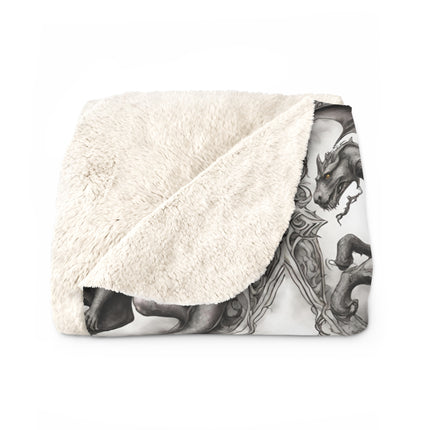 MEDIEVAL FLYING DRAGON Blanket