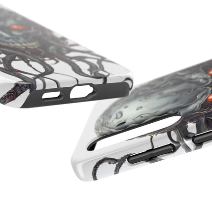 TENTACLED METAL ALIEN SKULL Phone Case