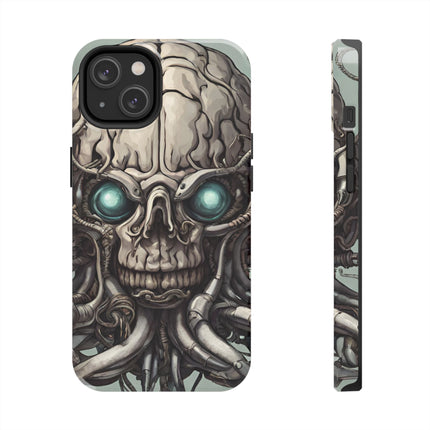 ALIEN IRON TENTACLED SKULL Phone Case