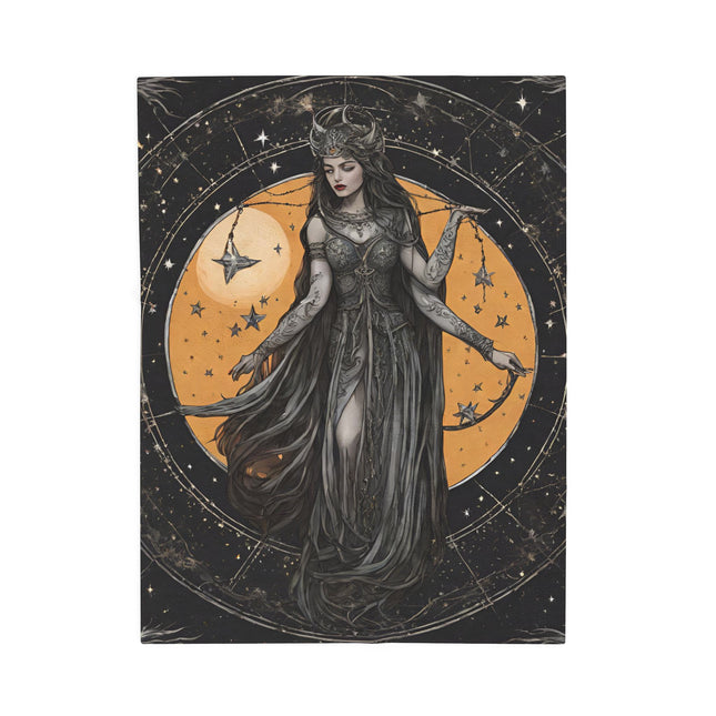 TWISTED WITCH GODDESS Three Armed Star Keeper Blanket