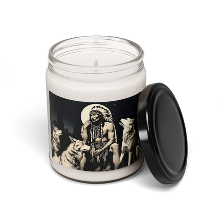 INDIAN CHIEF WOLF Scented Candle
