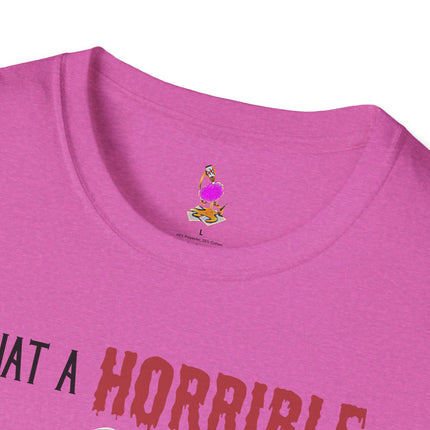 WHAT A HORRIBLE NIGHT TO LOSE A PURSE! Halloween Funny Video Game Inspired Pride Tee | LGBTQ Mens Womens Tshirt
