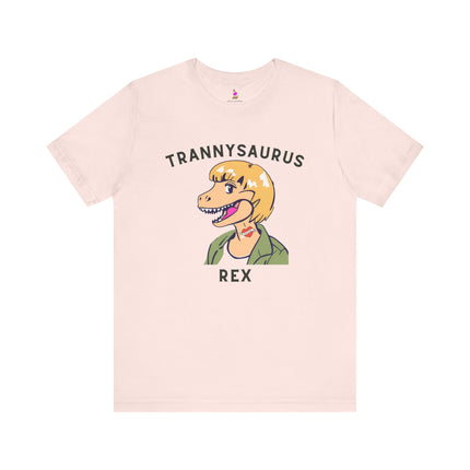 TRANNYSAURUS REX T-Shirt - Funny Dinosaur Parody Humor Tee