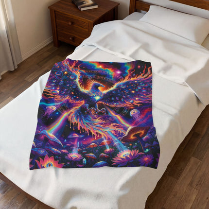 PHOENIX KING Psychedelic Blanket