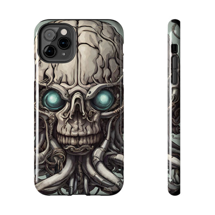 ALIEN IRON TENTACLED SKULL Phone Case