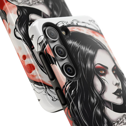 VAMPIRESS UNDER THE BLOOD MOON Phone Case