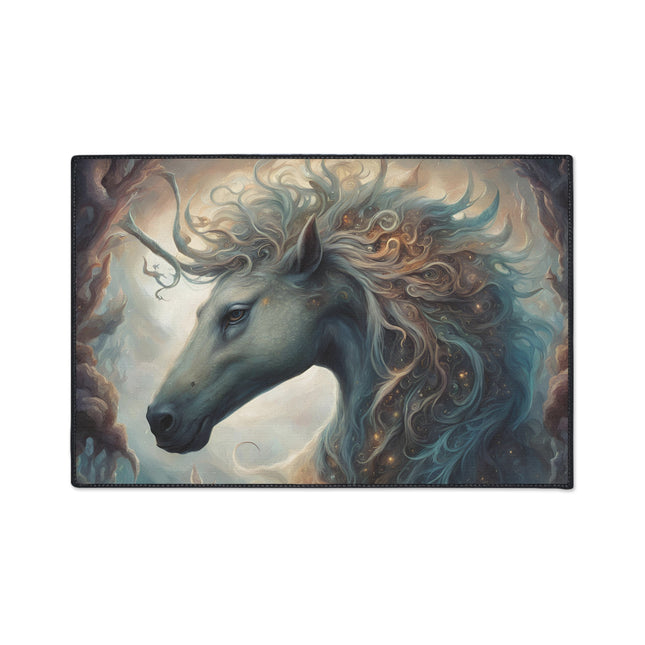 Majestic Myths Car Mats (Set of 4) | Mythological Stallion Horse Automobile Accessories | Front & Rear Mystic Steed Floor Auto Truck Gift