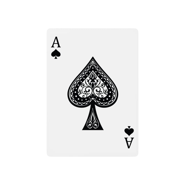 Emo Punk Girl Playing Cards, Leather Clad Woman Custom Poker Deck, Futuristic Rummy, Mohawk Babe Blackjack