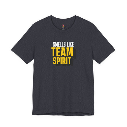 SMELLS LIKE TEAM SPIRIT T-Shirt - Funny Nirvana Parody Team Event Tee