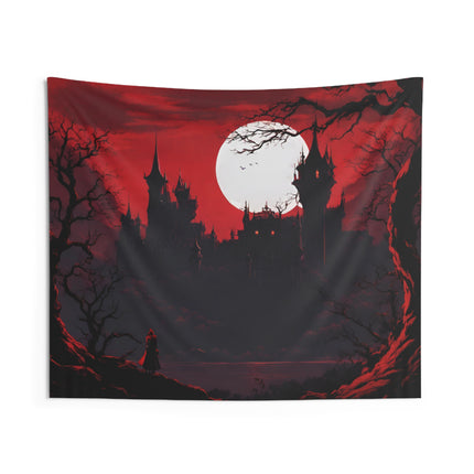 A JOURNEY INTO HORRID EVIL Video Game Inspired Wall Tapestry