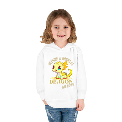 NOTHING IS GONNA BE DRAGON ME DOWN Toddler Hoodie - Boys or Girls Cute Dragon Fleece Pullover