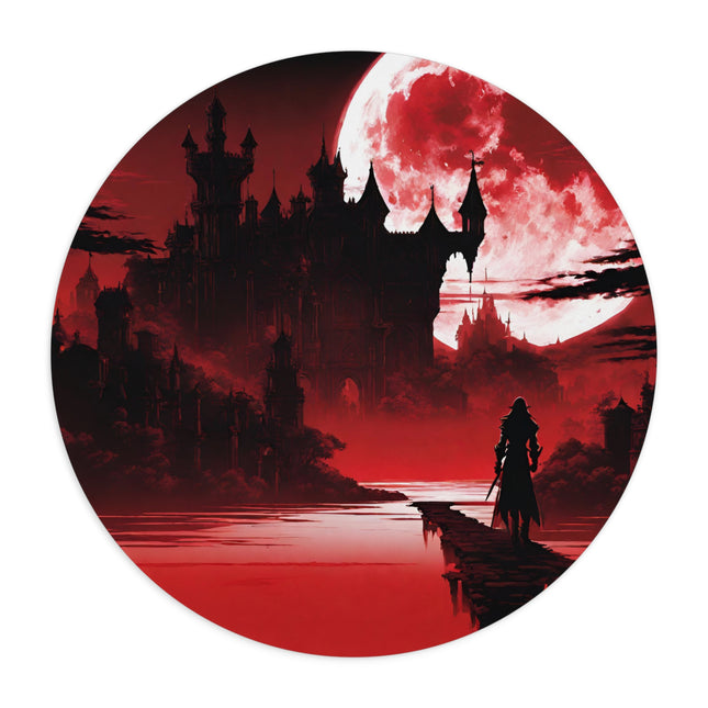 OVERLOOKING THE ABYSS OF SOULLESS EVIL Video Game Inspired Mouse Pad
