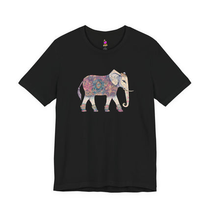80's WORKOUT FASHIONISTA Elephant T-Shirt - Funny Retro Fitness Animal Tee