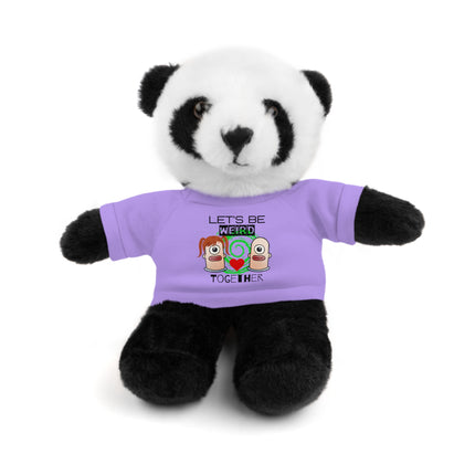 LET'S BE WEIRD TOGETHER Stuffed Animal Gift