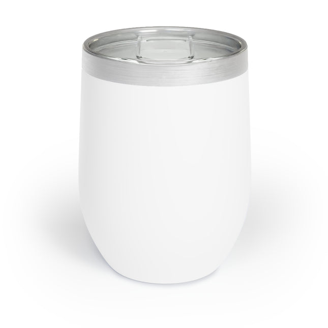 MASKED HOODED PSYCHEDELIC STEALTH ASSAILANT Wine Tumbler