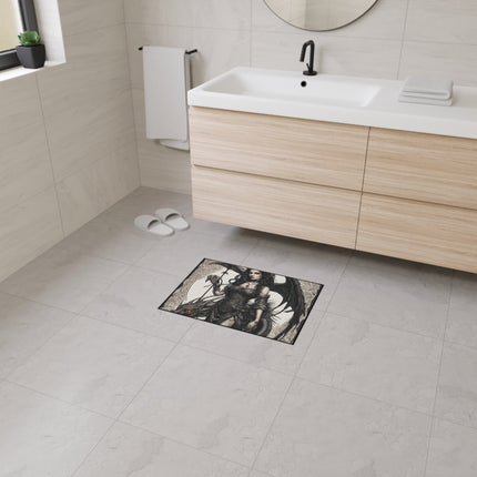 GOTHIC DRAGON MORPHING BEAUTY Heavy Duty Floor Mat