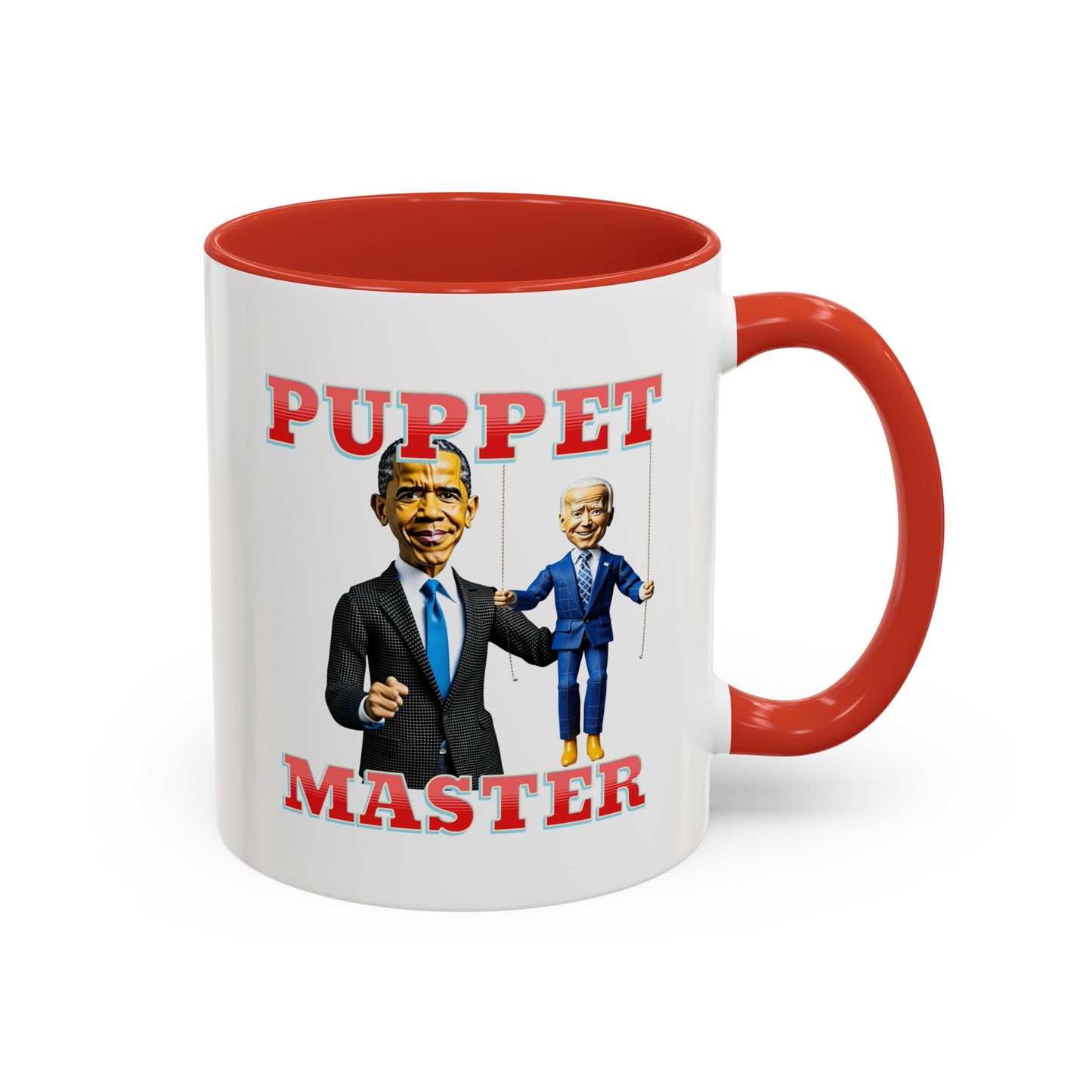 Puppet Master Joe Biden Coffee Mug Obama Mug Trump Coffee Mug Trump Mug MAGA Mug Political Mugs Funny Mug