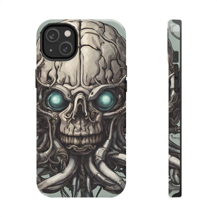 ALIEN IRON TENTACLED SKULL Phone Case