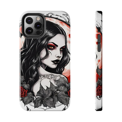 VAMPIRESS UNDER THE BLOOD MOON Phone Case