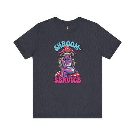 SHROOM SERVICE T-Shirt Provocative Seductive Sexy Cartoon Tee