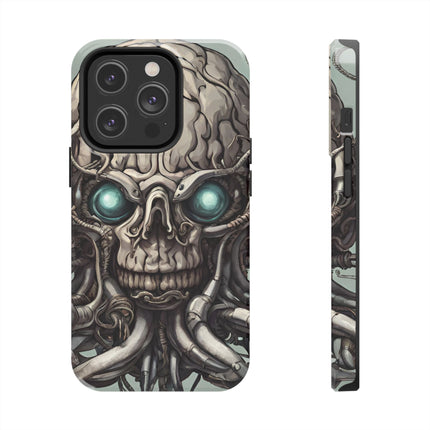 ALIEN IRON TENTACLED SKULL Phone Case
