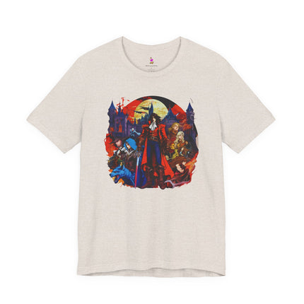 ALLIANCE AGAINST EVIL Video Game Inspired Collage T-Shirt