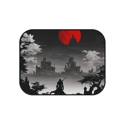 DEATH AND TERROR AWAIT UNDER THE BLOOD MOON Video Game Inspired Car Mats