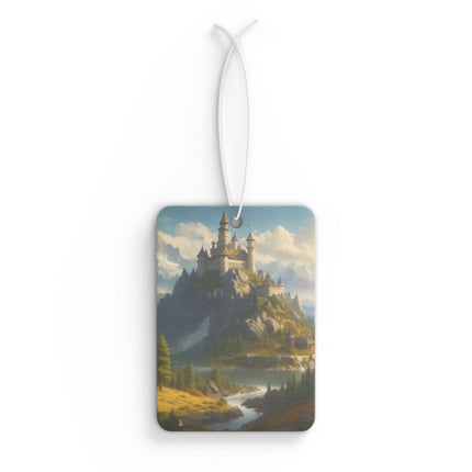 Medieval Castle Lands Car Air Freshener
