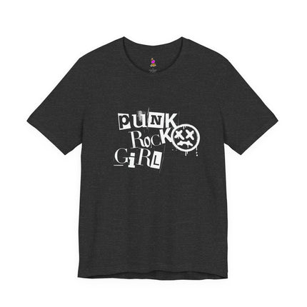 PUNK ROCK GIRL T-Shirt - Rebellious Music Alternative Fashion Tee