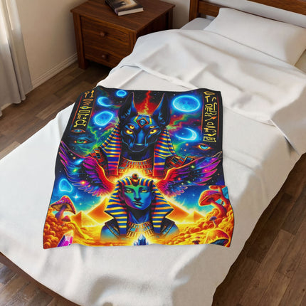 ANUBIS Psychedelic Blanket