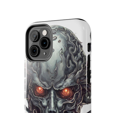 TENTACLED METAL ALIEN SKULL Phone Case