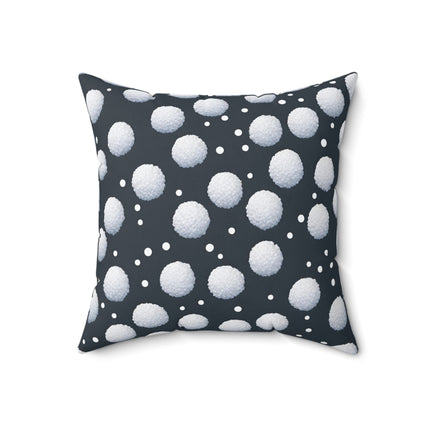 SANTA CLAUS CHRISTMAS Snowy St. Nick Pillow