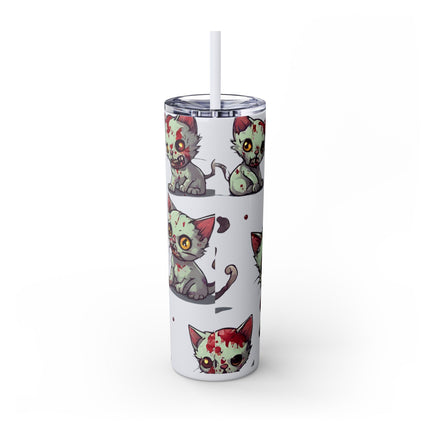 ZOMBIE KITTIES Skinny Tumbler - Mutated Kitten Zombies Insulated Cup