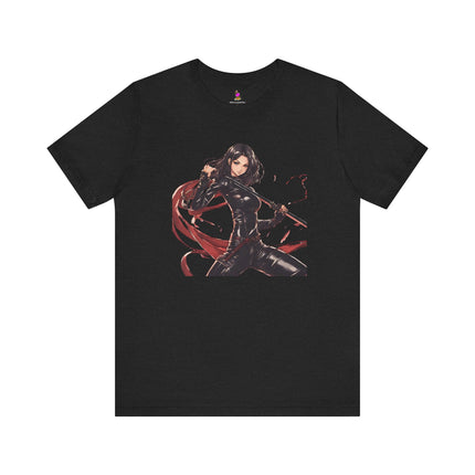 BLADE OF THE NINJA T-Shirt - Anime Assassin Leather Warrior Art Tee