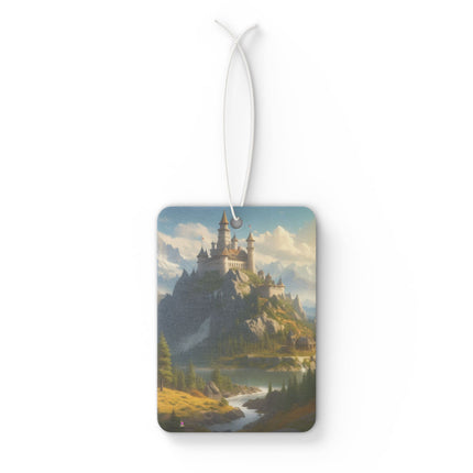 Medieval Castle Lands Car Air Freshener