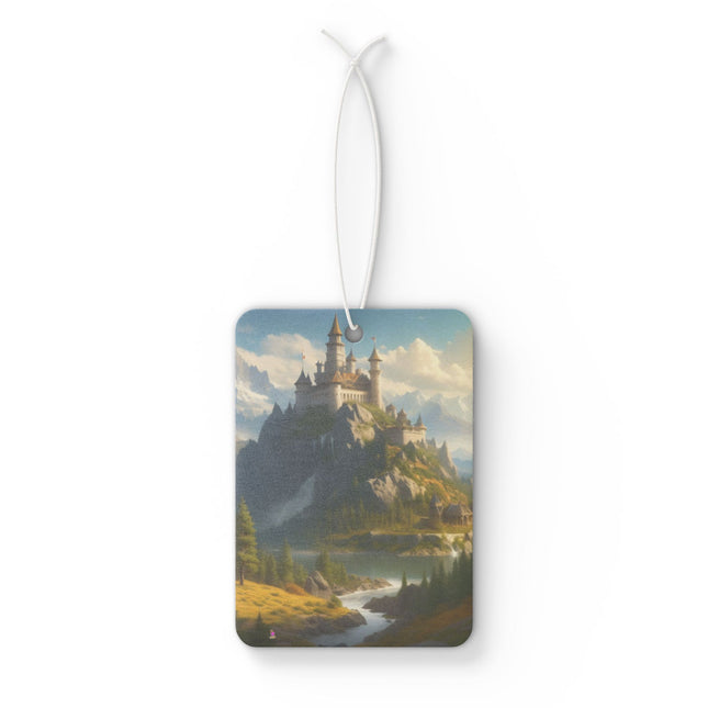 Medieval Castle Lands Car Air Freshener