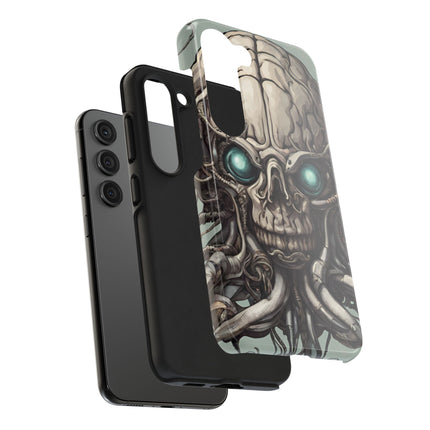 ALIEN IRON TENTACLED SKULL Phone Case