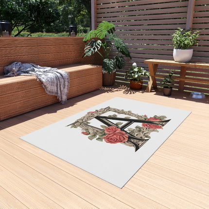 LETTER A Outdoor Rug
