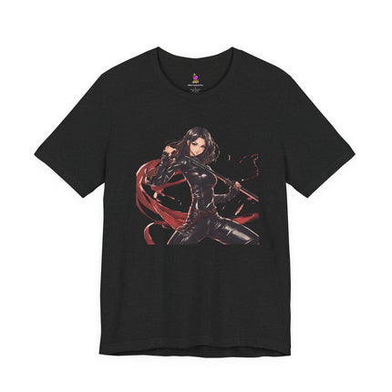 BLADE OF THE NINJA T-Shirt - Anime Assassin Leather Warrior Art Tee