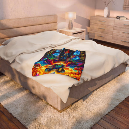 ANUBIS Psychedelic Blanket