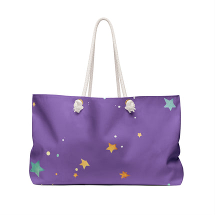 Baby Girl Capricorn Travel Gift Weekender Tote | Grandma's House Infant Weekend Bag | Cute Goat & Starry Diaper, Blankets, Clothes Traveler